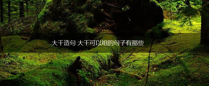 大千造句 大千可以组的句子有那些,第1张