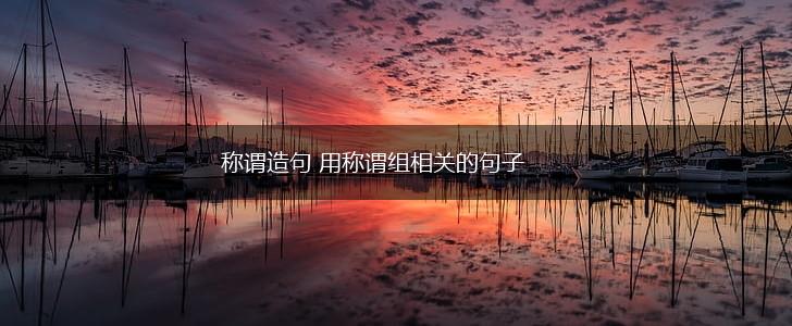 称谓造句 用称谓组相关的句子,第1张