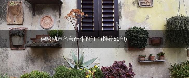 保险励志名言奋斗的句子(推荐50句),第1张
