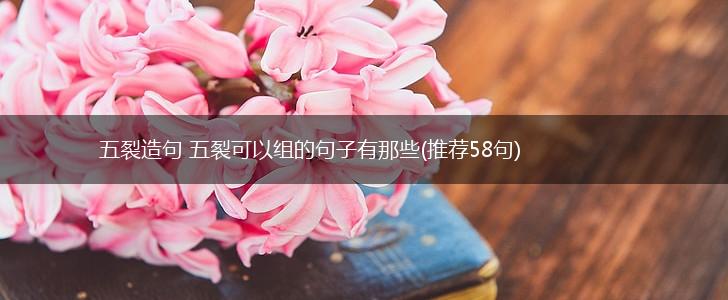 五裂造句 五裂可以组的句子有那些(推荐58句),第1张