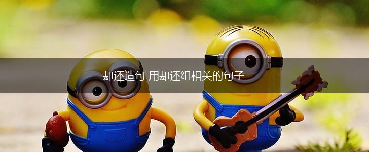 却还造句 用却还组相关的句子,第1张