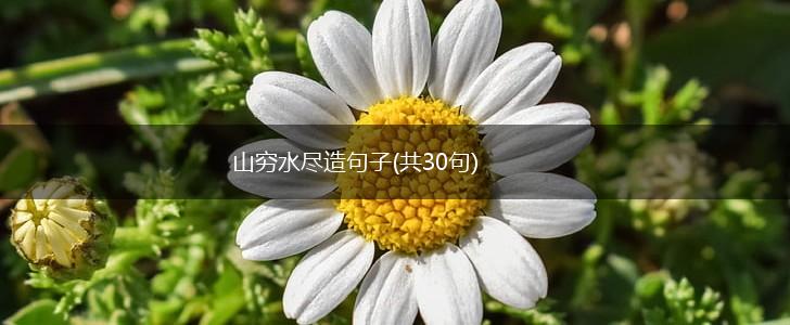 山穷水尽造句子(共30句),第1张