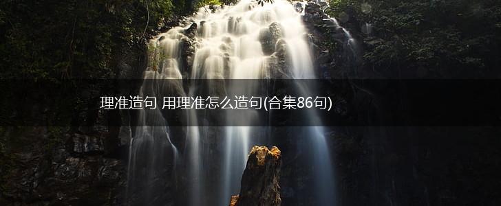理准造句 用理准怎么造句(合集86句),第1张