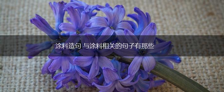 涂料造句 与涂料相关的句子有那些,第1张