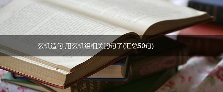 玄机造句 用玄机组相关的句子(汇总50句),第1张