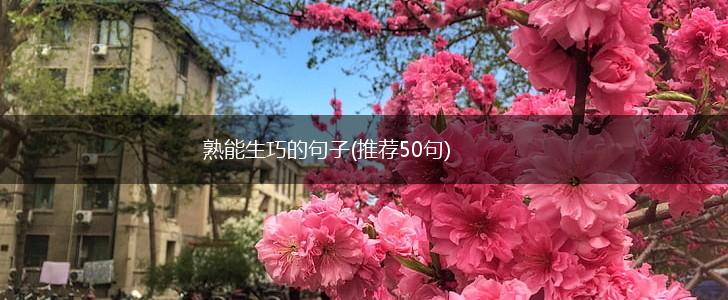 熟能生巧的句子(推荐50句),第1张