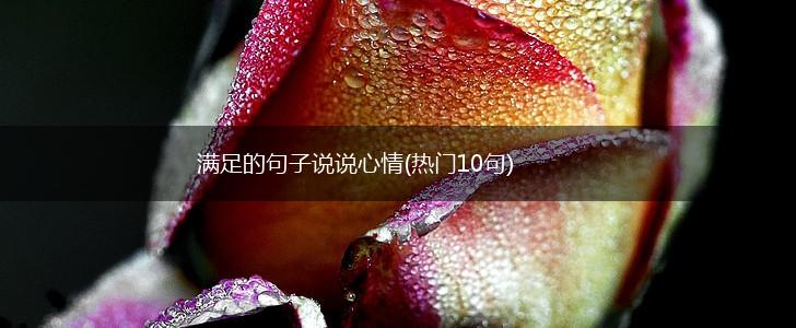 满足的句子说说心情(热门10句),第1张