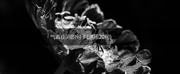 气吞山河的句子(通用20句),第1张