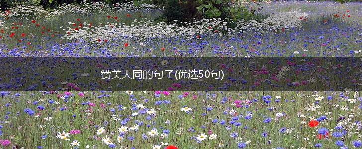 赞美大同的句子(优选50句),第1张