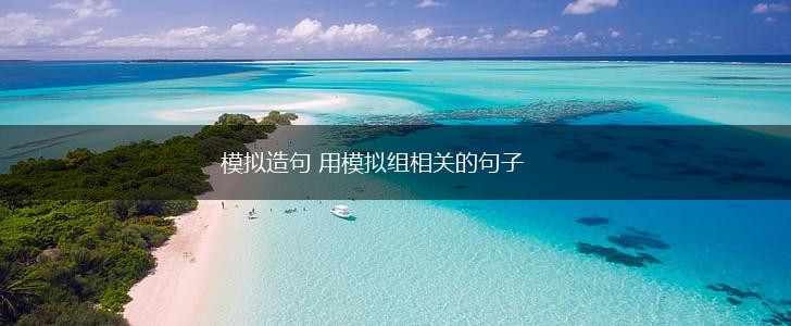 模拟造句 用模拟组相关的句子,第1张