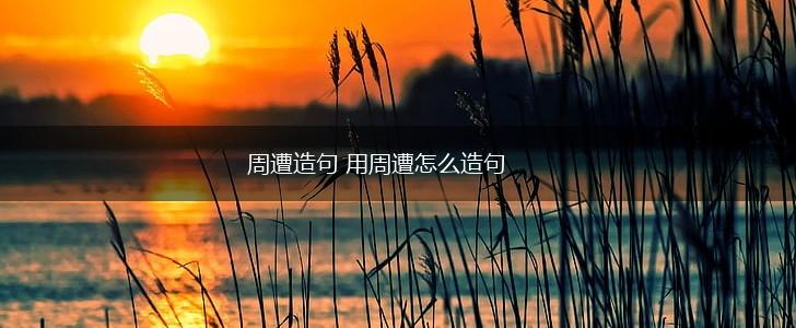 周遭造句 用周遭怎么造句,第1张