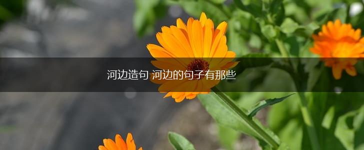 河边造句 河边的句子有那些,第1张