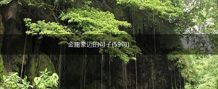 金庸豪迈的句子(59句),第1张