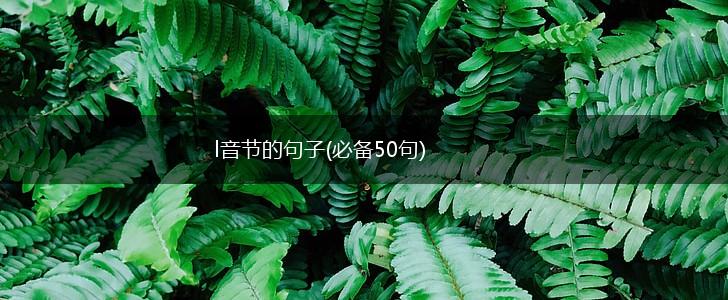 l音节的句子(必备50句),第1张