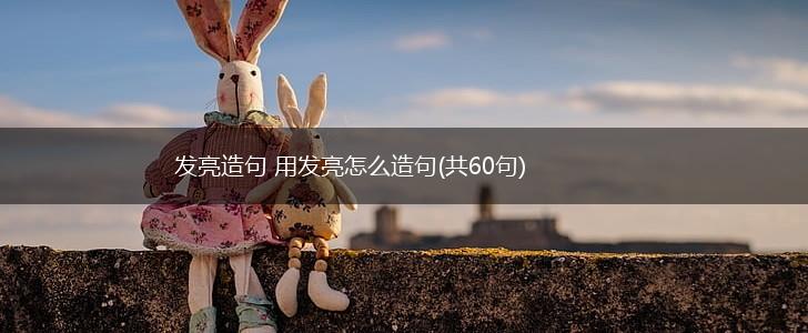 发亮造句 用发亮怎么造句(共60句),第1张