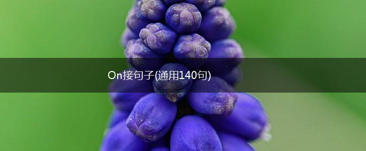 On接句子(通用140句),第1张