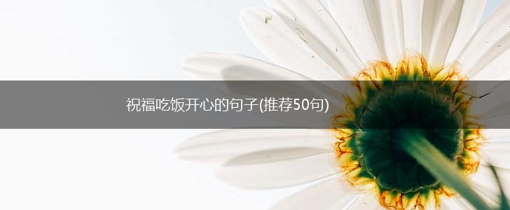 祝福吃饭开心的句子(推荐50句),第1张
