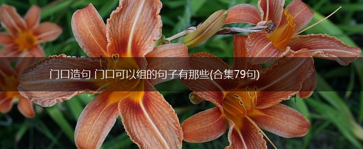 门口造句 门口可以组的句子有那些(合集79句),第1张