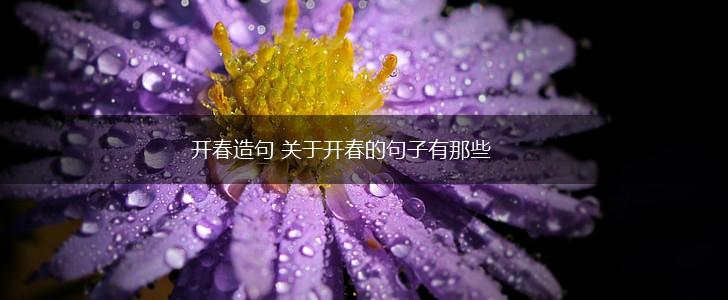 开春造句 关于开春的句子有那些,第1张