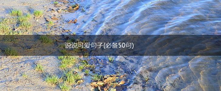 说说可爱句子(必备50句),第1张
