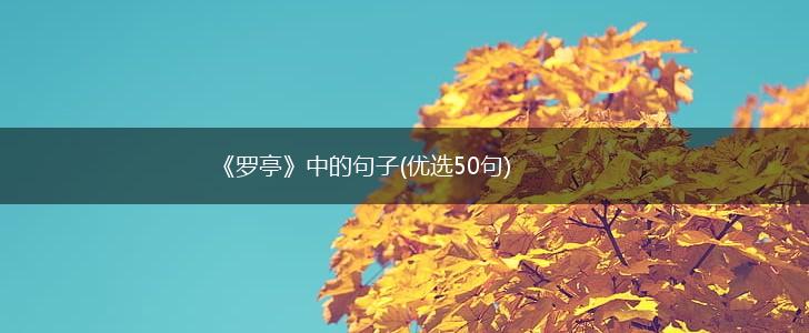 《罗亭》中的句子(优选50句),第1张