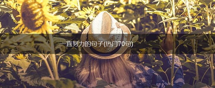 一直努力的句子(热门70句),第1张