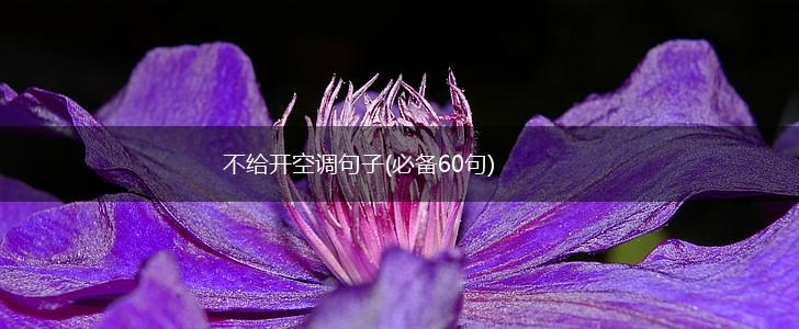 不给开空调句子(必备60句),第1张
