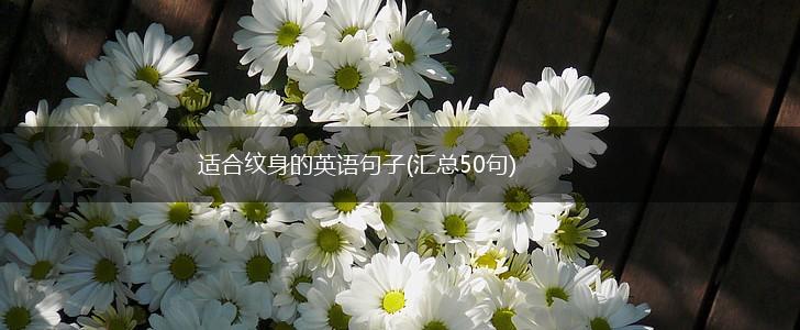 适合纹身的英语句子(汇总50句),第1张