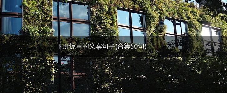 下班惊喜的文案句子(合集50句),第1张