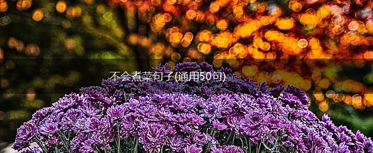 不会煮菜句子(通用50句),第1张