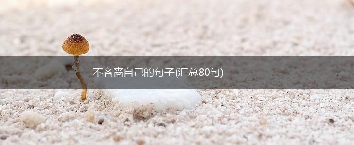 不吝啬自己的句子(汇总80句),第1张