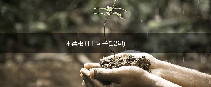 不读书打工句子(12句),第1张