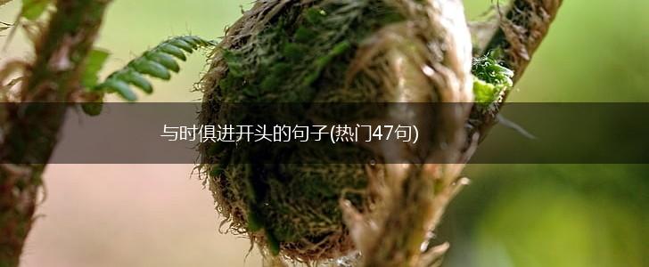 与时俱进开头的句子(热门47句),第1张