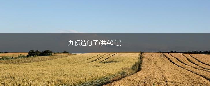 九仞造句子(共40句),第1张
