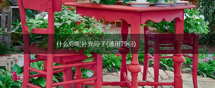 什么你呢补充句子(通用79句),第1张