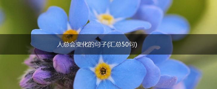人总会变化的句子(汇总50句),第1张