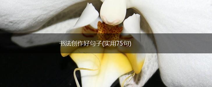 书法创作好句子(实用75句),第1张