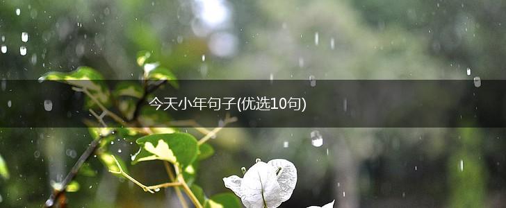 今天小年句子(优选10句),第1张