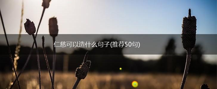 仁慈可以造什么句子(推荐50句),第1张